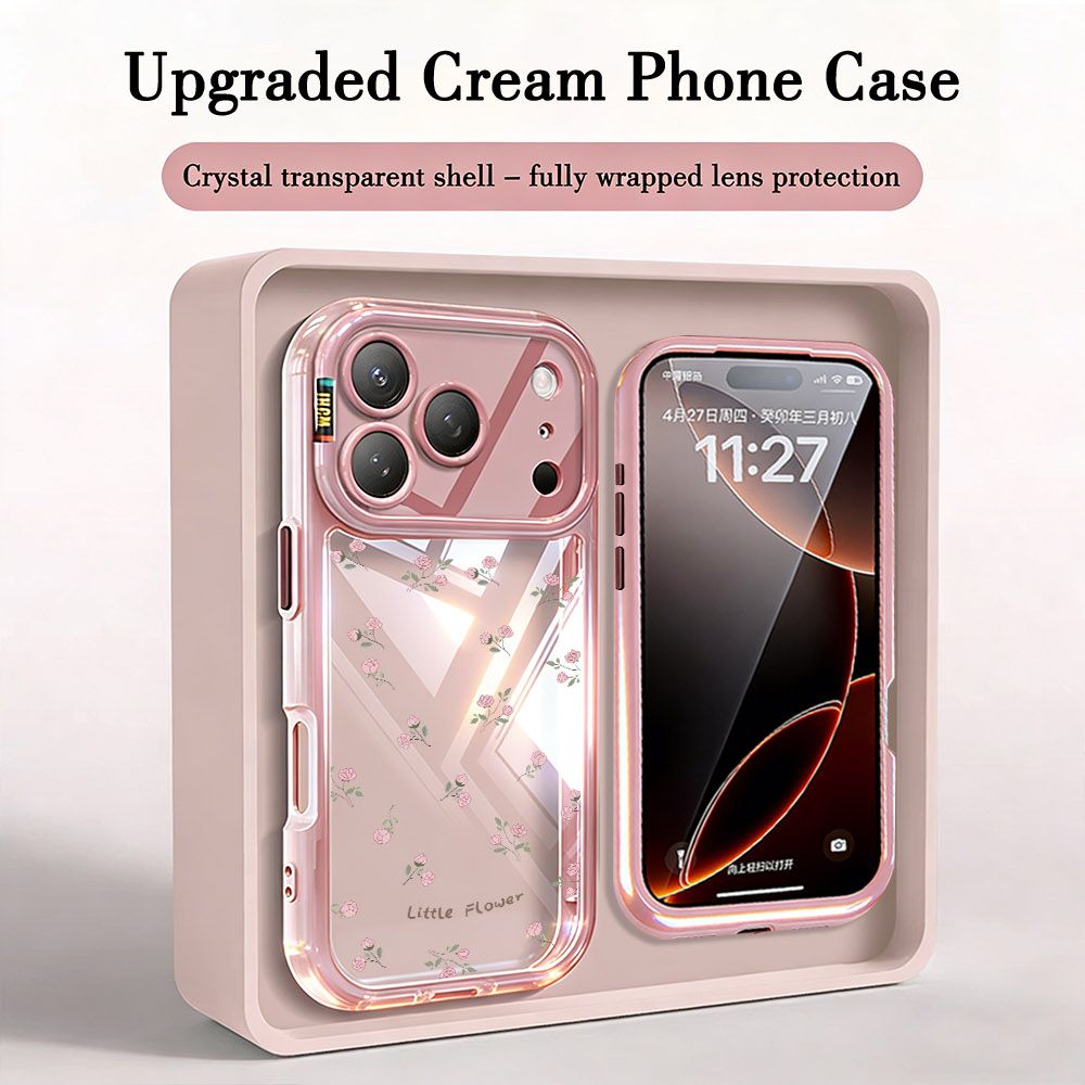 TEMU Phone Case: Available Foriphone17phone Case16 Cute Couple Shellpromax The Colours Light Luxury Candy Color/15 Transparent Enclosure/13