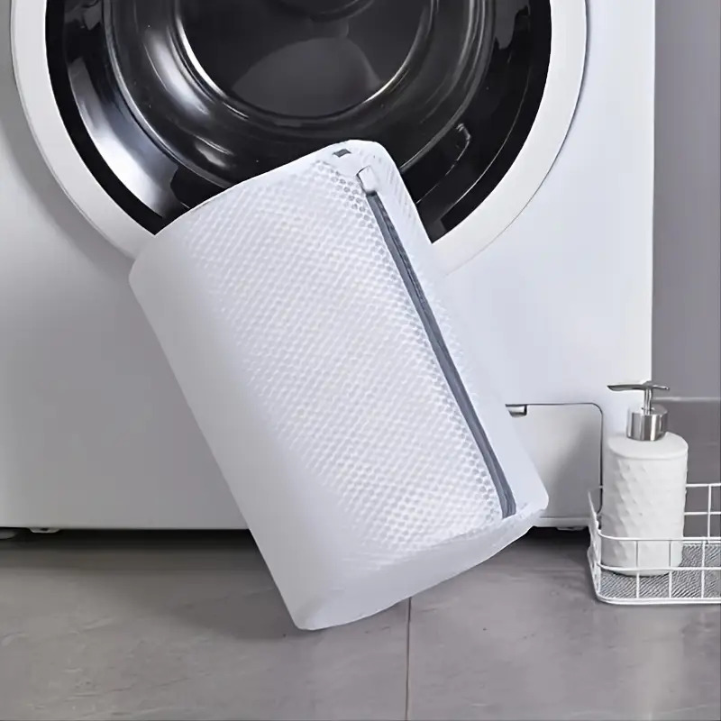 Bolsa Giratoria 360° para Limpieza de Zapatos - Fibra Suave de Alta Resistencia Material 2000, Cierre con Cremallera, Lavable y Refrescante, Adecuada para Todo Tipo de Zapatos, Capacidad para 2 Pares, Bolsa de Lavandería, Almacenamiento de Zapatos, Bolsas de Lavandería