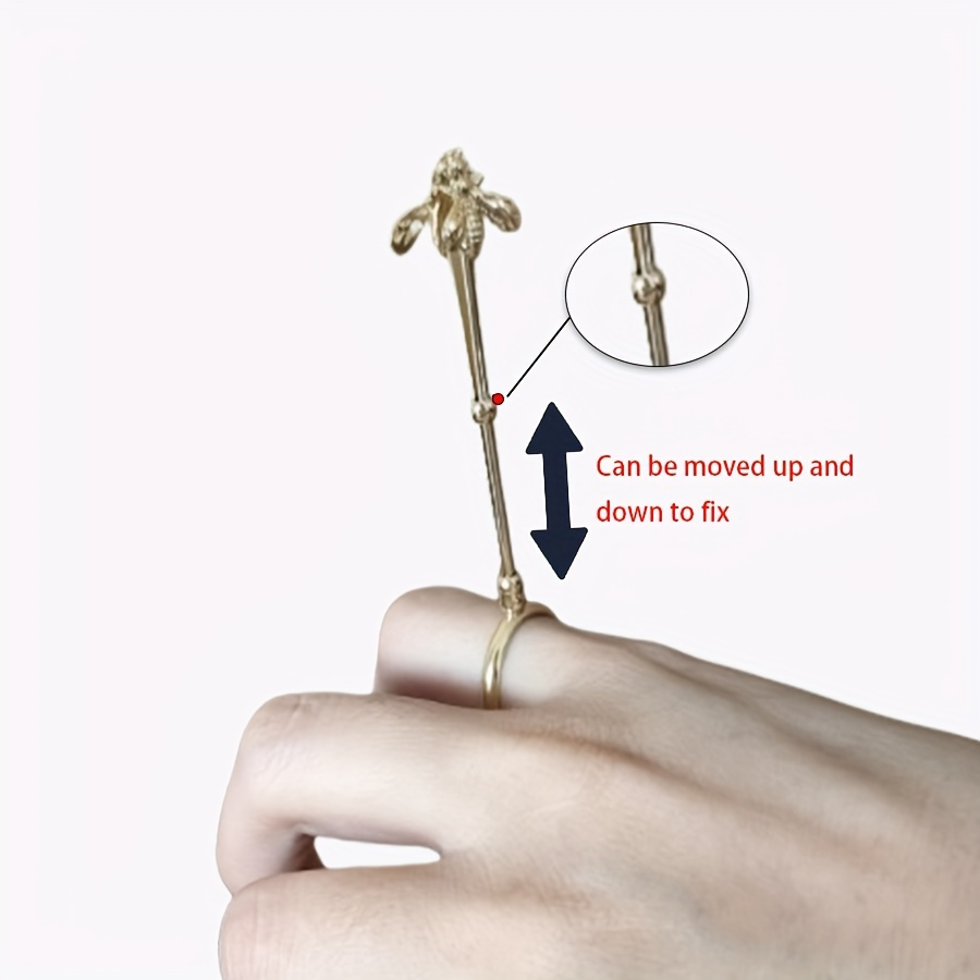 bee cigarette holder ring elegant Temu