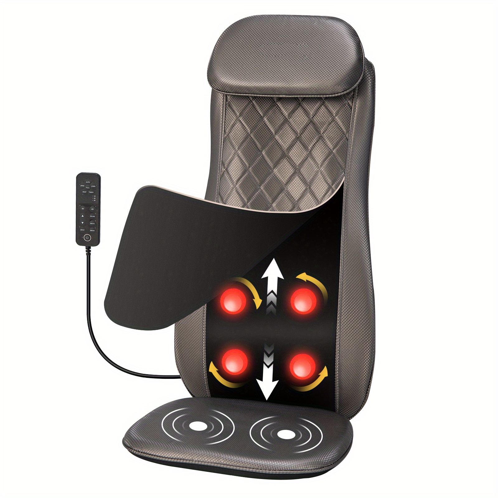 

Multigot Massage Pad & , Massager For , Massage Removable & , Width, 3- , Massage