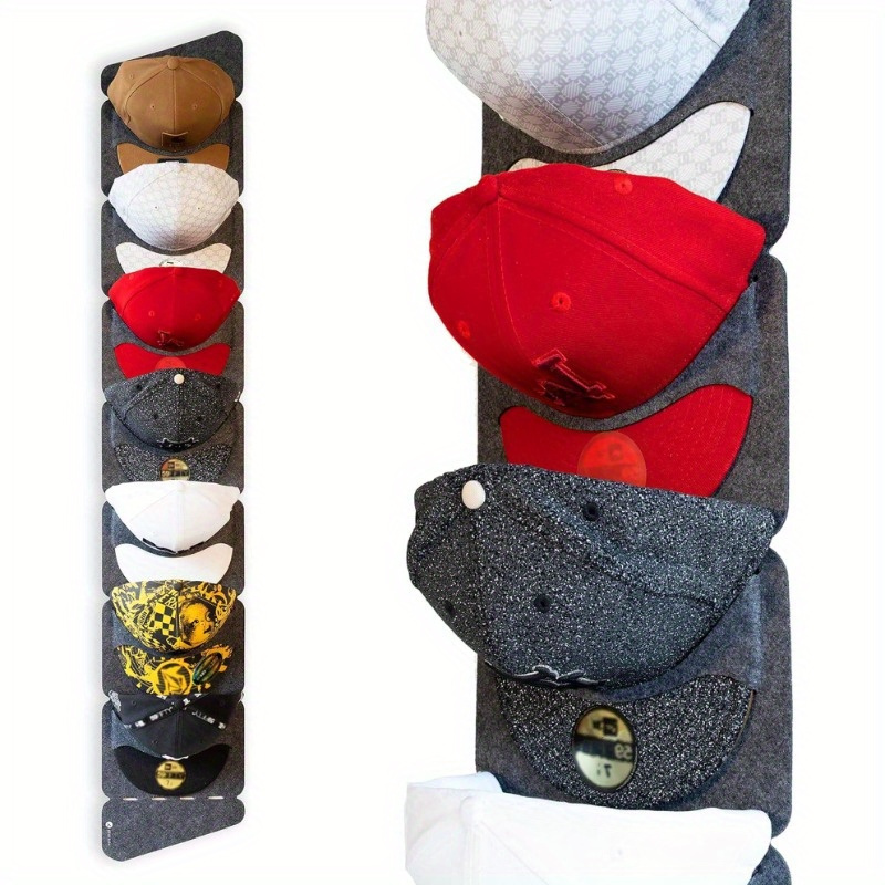 

1pc Hat Organizer - Dustproof / Mounted For , For & , Cleaning & Hat Management