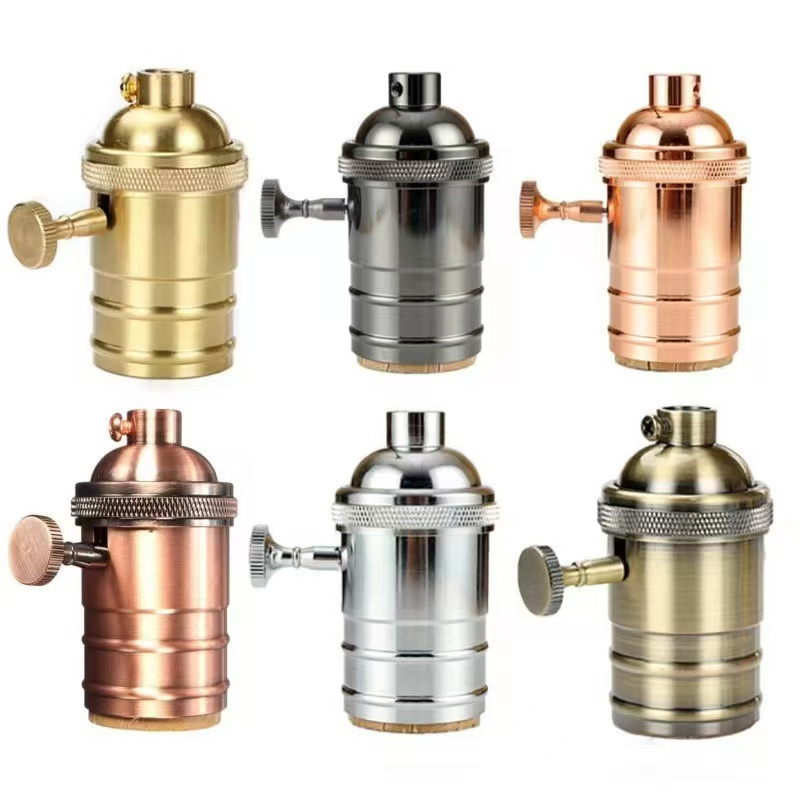 

Pendant - Brass, Switch, E26/e27 Sockets, Accessory