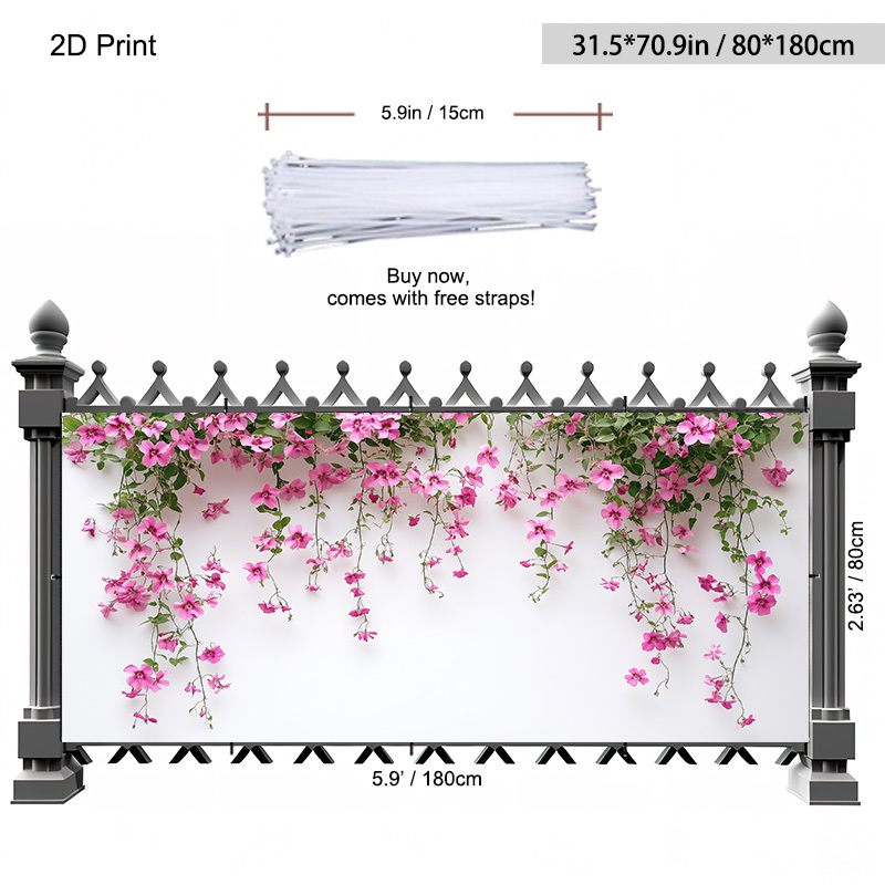TEMU 1 pz di Decorazione per , Decorazione per , Decorazione Murale, Decorazione Natalizia, Decorazione per Esterni, Privacy per Terrazza, Sfondo per