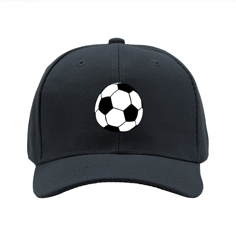 TEMU 1pc Football Print Adjustable Snapback - Lightweight Unisex Design, Suitable For Football-themed Designs And Outdoor Sports, Casual Wear (hand