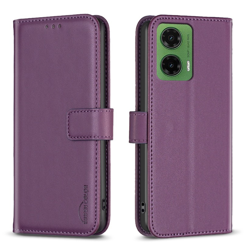 

The 17 Model Is Compatible With Moto G35 5g / Moto G55 Flip Cover + Tpu Protective Case Featuring Card Slots And .