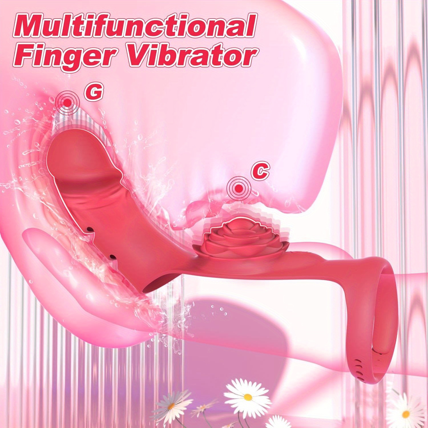 finger   adult   toys     stimulator   with 9 powerful vibration   adjustable nipple massager female couple   toys adult toys games for women Product details 0