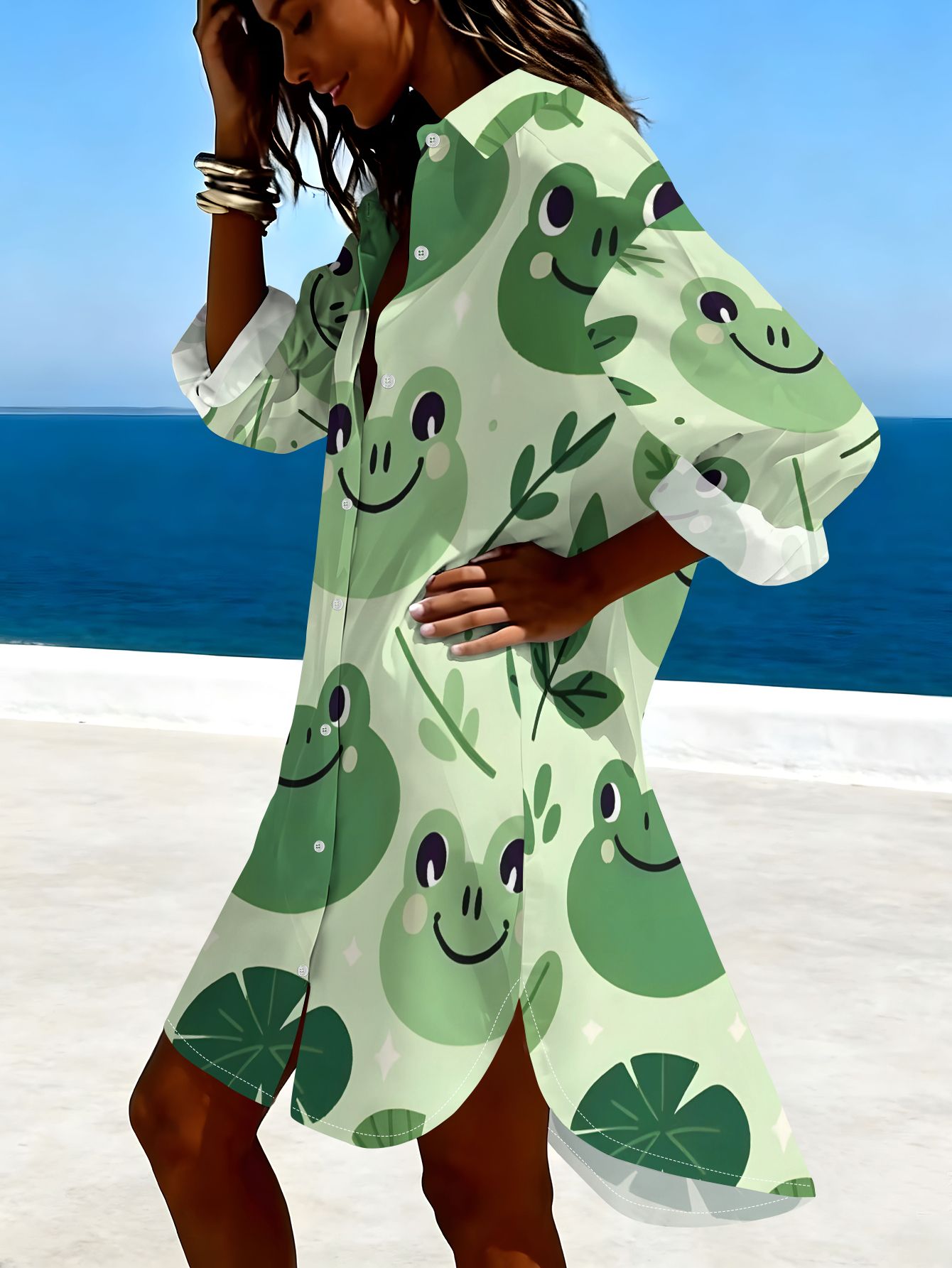 cute frog dress Pink Frog Dress