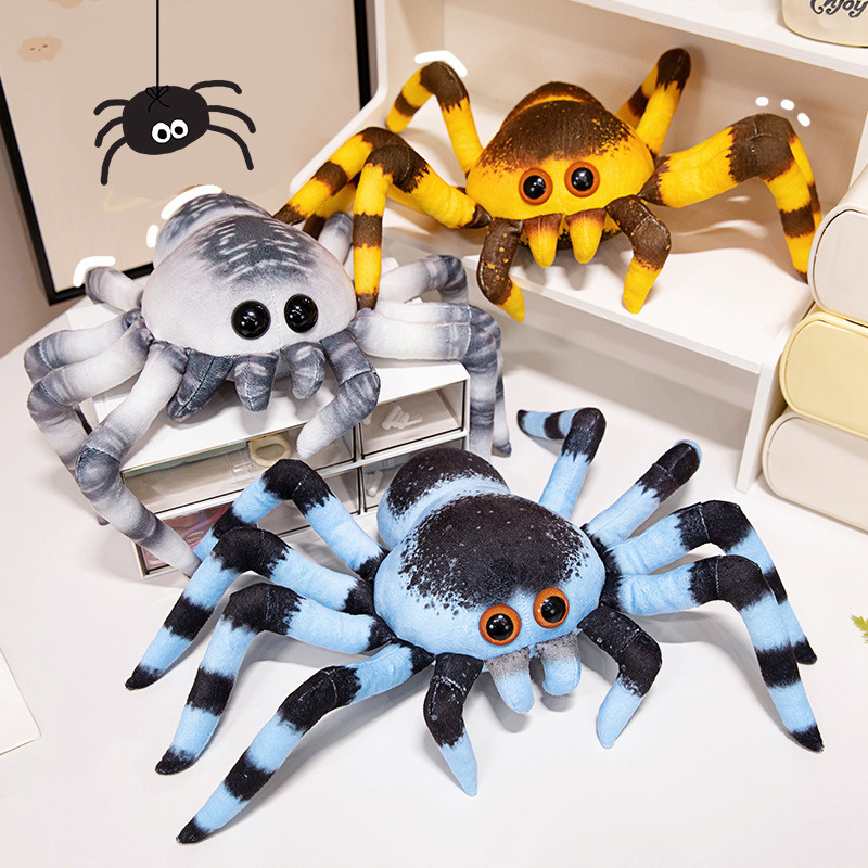 plush spider toy sold on Temu United States