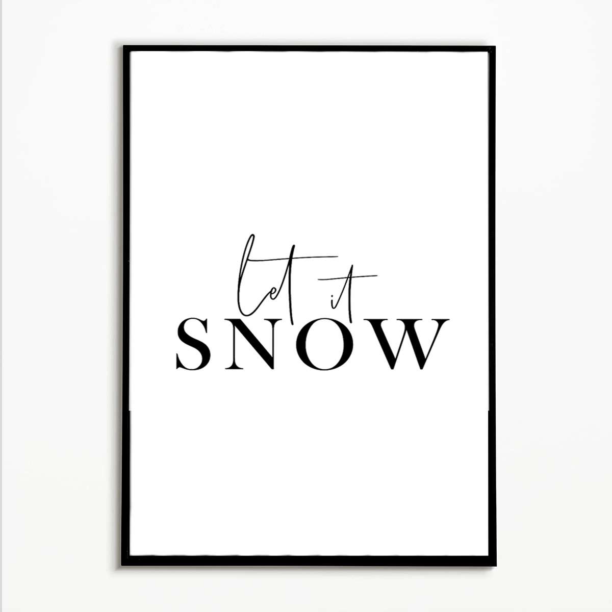 TEMU 2d Flat, 2d Flat, 1pc 2d Flat Prints Featuring A Snowflake Theme, Designed In A Minimalist Style. Unframed Canvas Prints Serve As Home Decor,