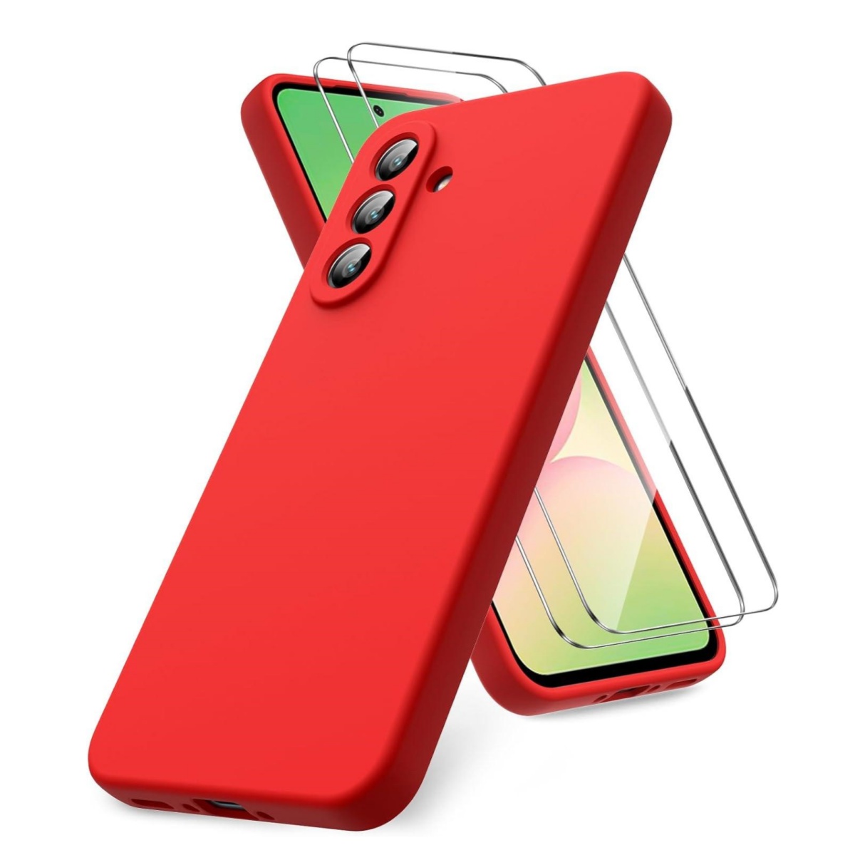 Phone Case: Magnetic Case Compatible with Samsung A16 A17 A56 A57 A36 A37 S26 S25 S24 S23 S22 Ultra S25 FE in Deep Blue/Deep Green/Black/Yellow/Red, Ideal for Gifts Scratchproof Anti-fingerprint