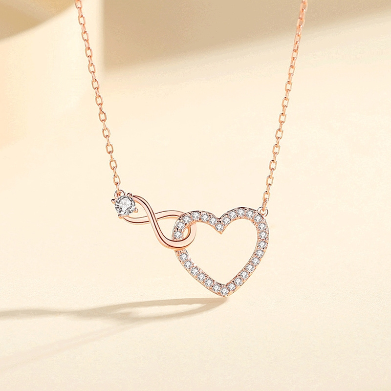 Bohemian Heart Pendant Necklace for Daughter, Gift Box