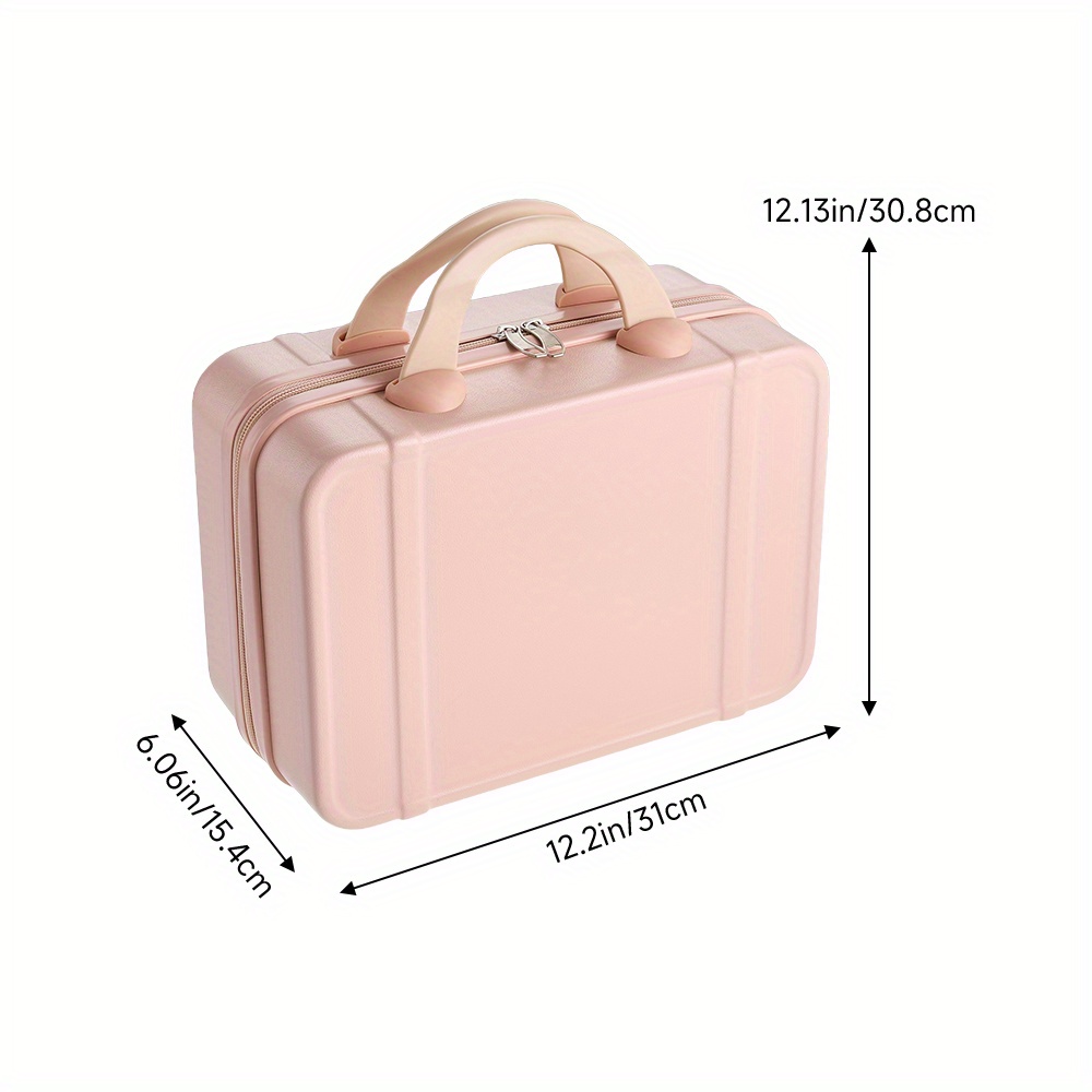lightweight abs pc hardshell travel makeup case Temu United