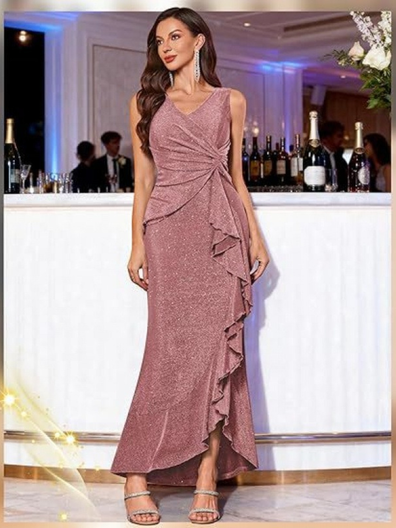 evening gown for women sold on Temu United States