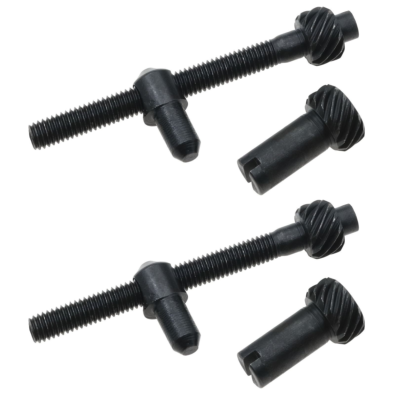 TEMU 2pcs Chain Adjuster Screw Tensioner Chainsaw Adjustment Screw Chainsaw Metal Replacement Chain Saw Screw Track Kit For Chain Saw Tool Tension