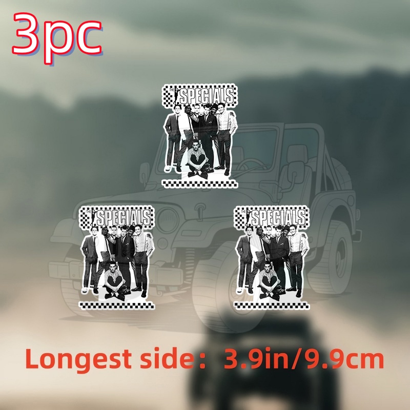 TEMU 3pcs The Specials Uk Bumper Sticker Vinyl Decal For Car Ck Van Suv Window Wall Boat Cup Tumblers Laptop Or Any