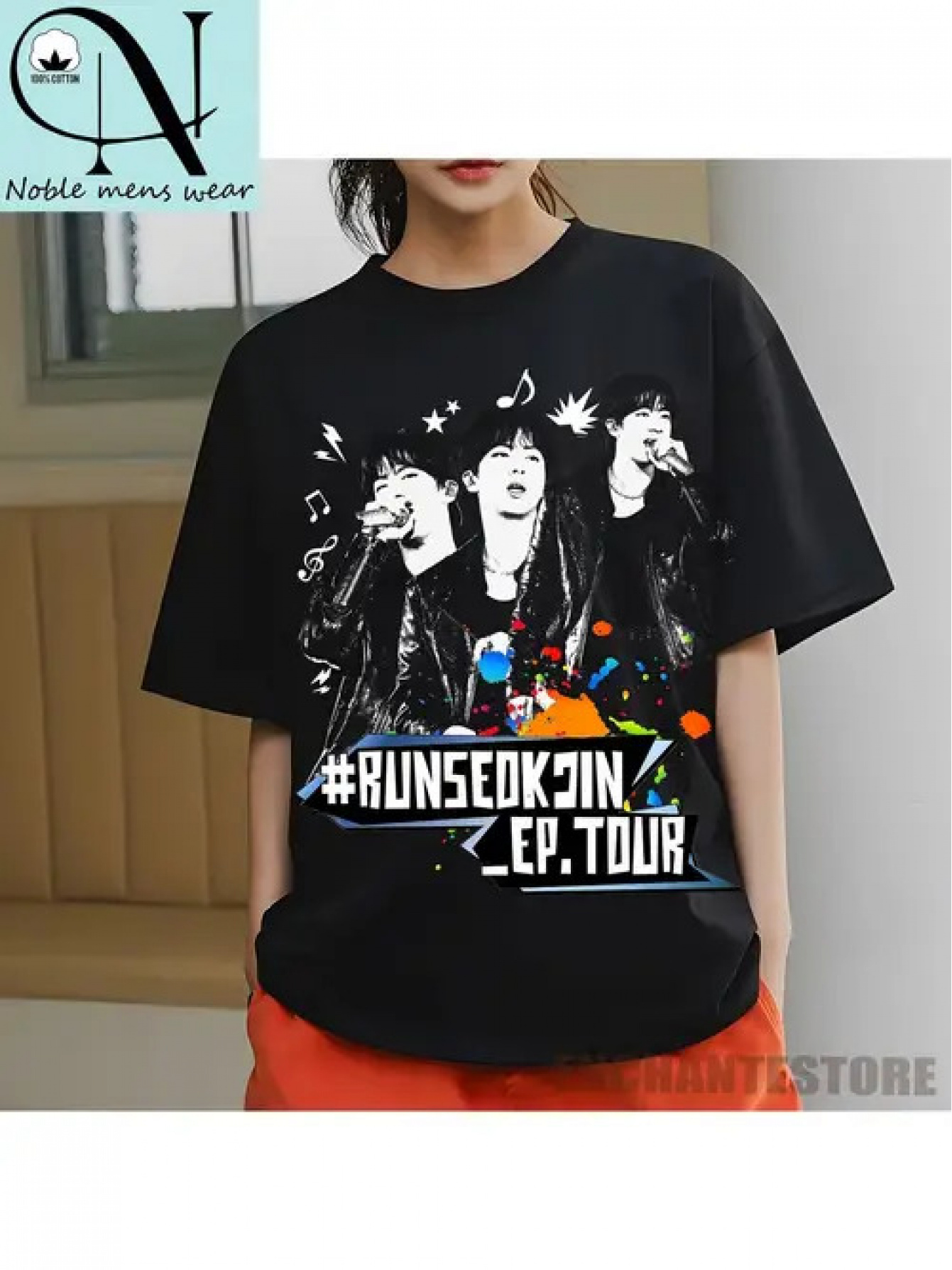 RUNSEOKJIN_EP.TOUR EU Tシャツ M RUNSEOKJIN_EP.TOUR in U.S. ツアーTシャツ黒Mサイズ - メルカリ