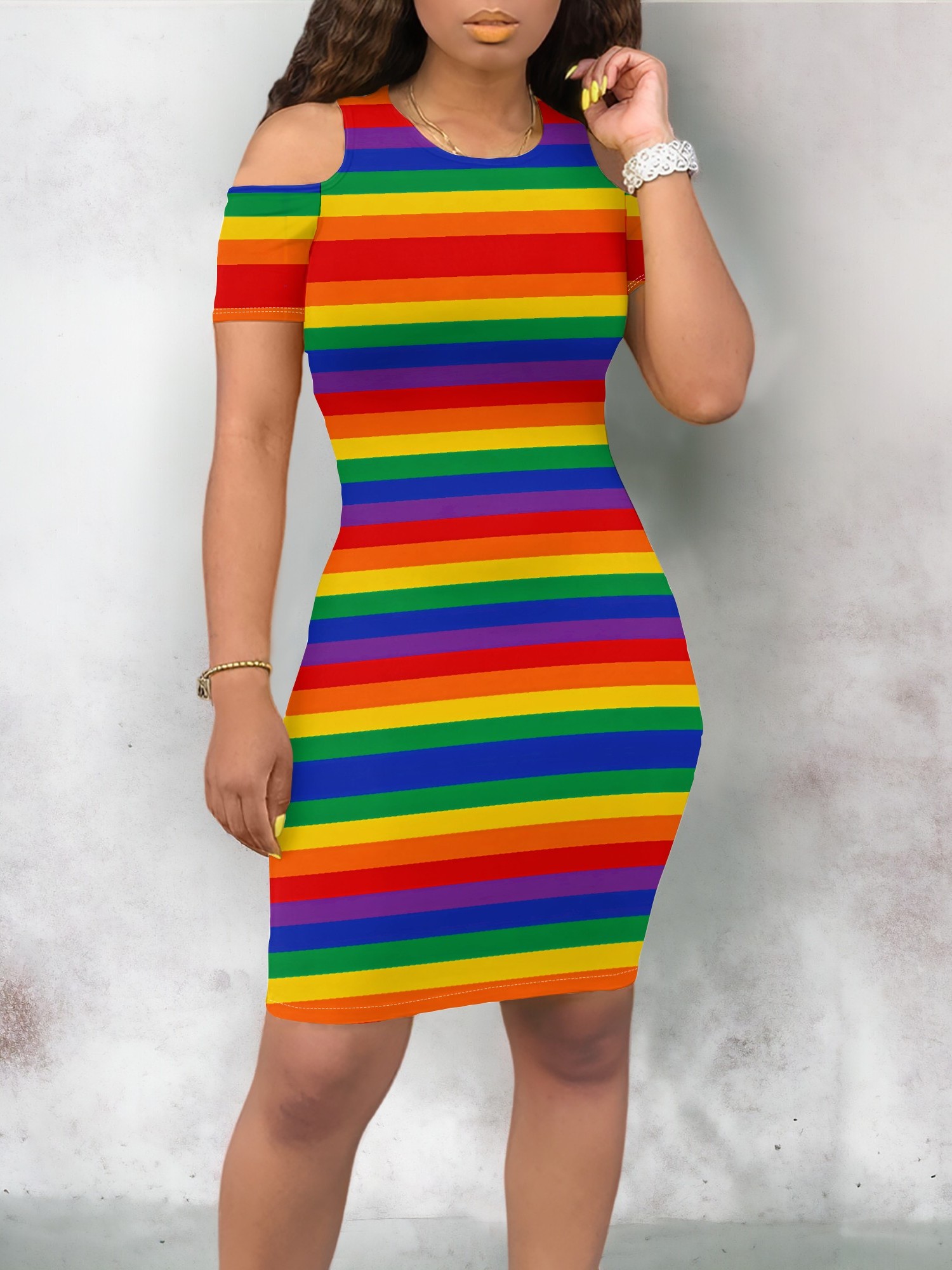 rainbow outfit sold on Temu United States