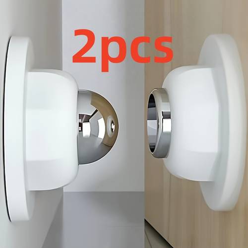 2 magnetic s sturdy and durable no drilling required ideal for wall and floor mounting use this shortened magnetic to keep