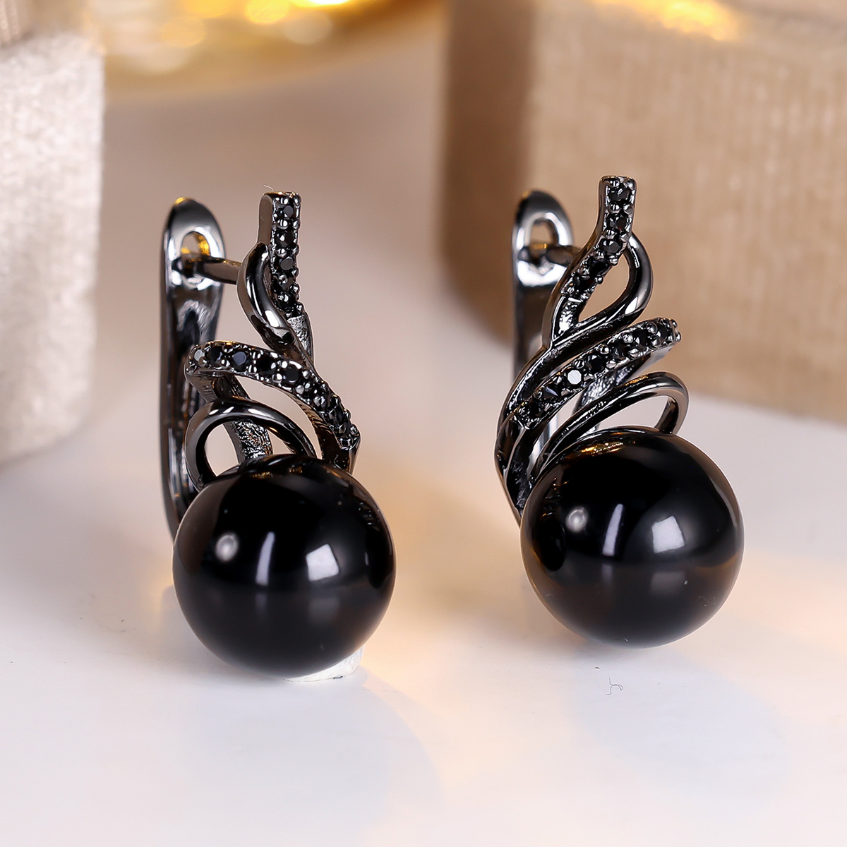 TEMU Vanel (87764081) 1 Pair Of Dark Style Halloween Wrapped Design Earrings, Women's Fashion Hoop Earrings, Halloween Decoration