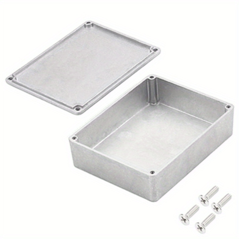 TEMU Aluminum Housing For Guitar Effects Pedals, Model Hammond 1590bb, Measuring 120x94.5x34mm, Sturdy And Durable, Compatible With Effect Pedal