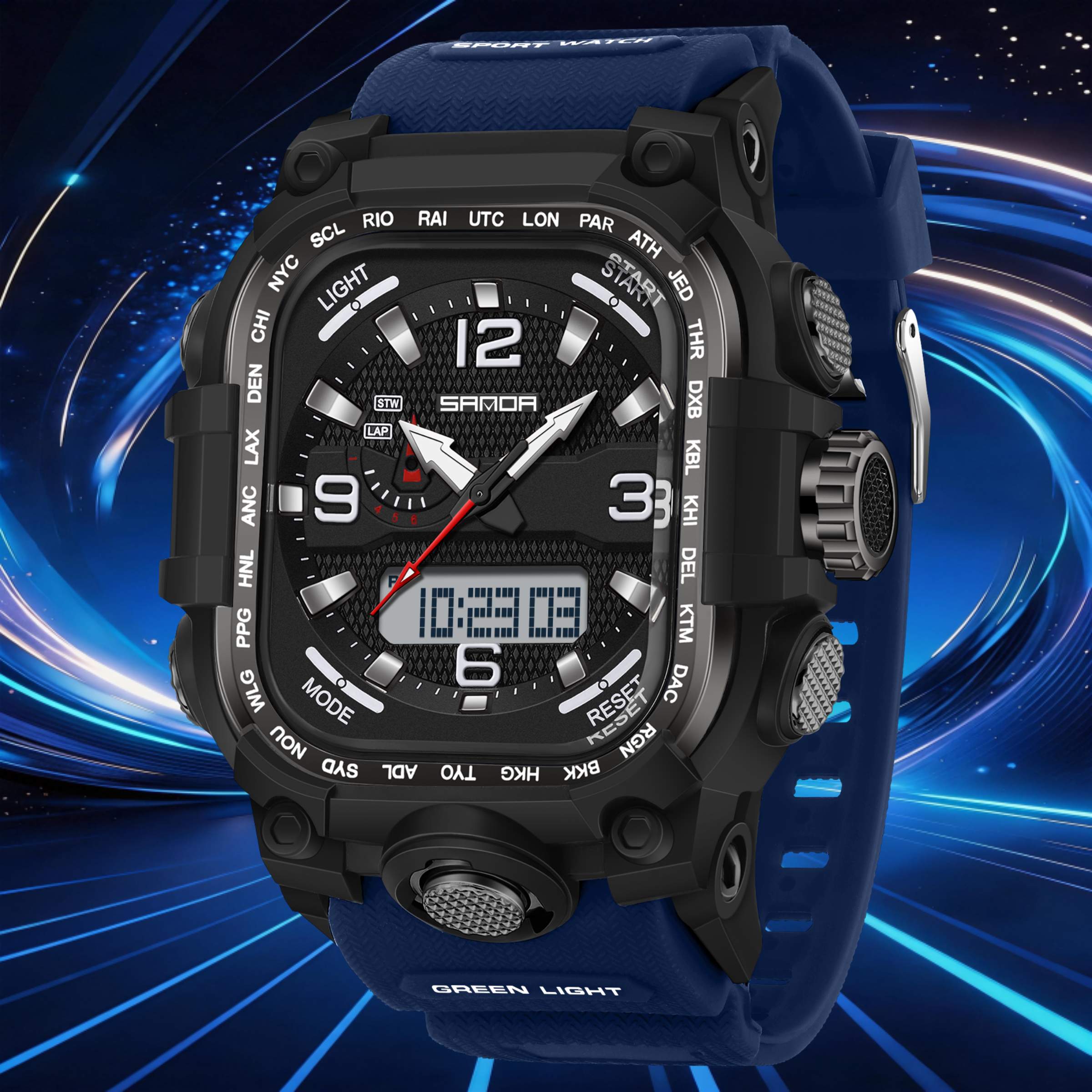 Fashionable Multifunctional Unisex Smartwatch for Fitness
