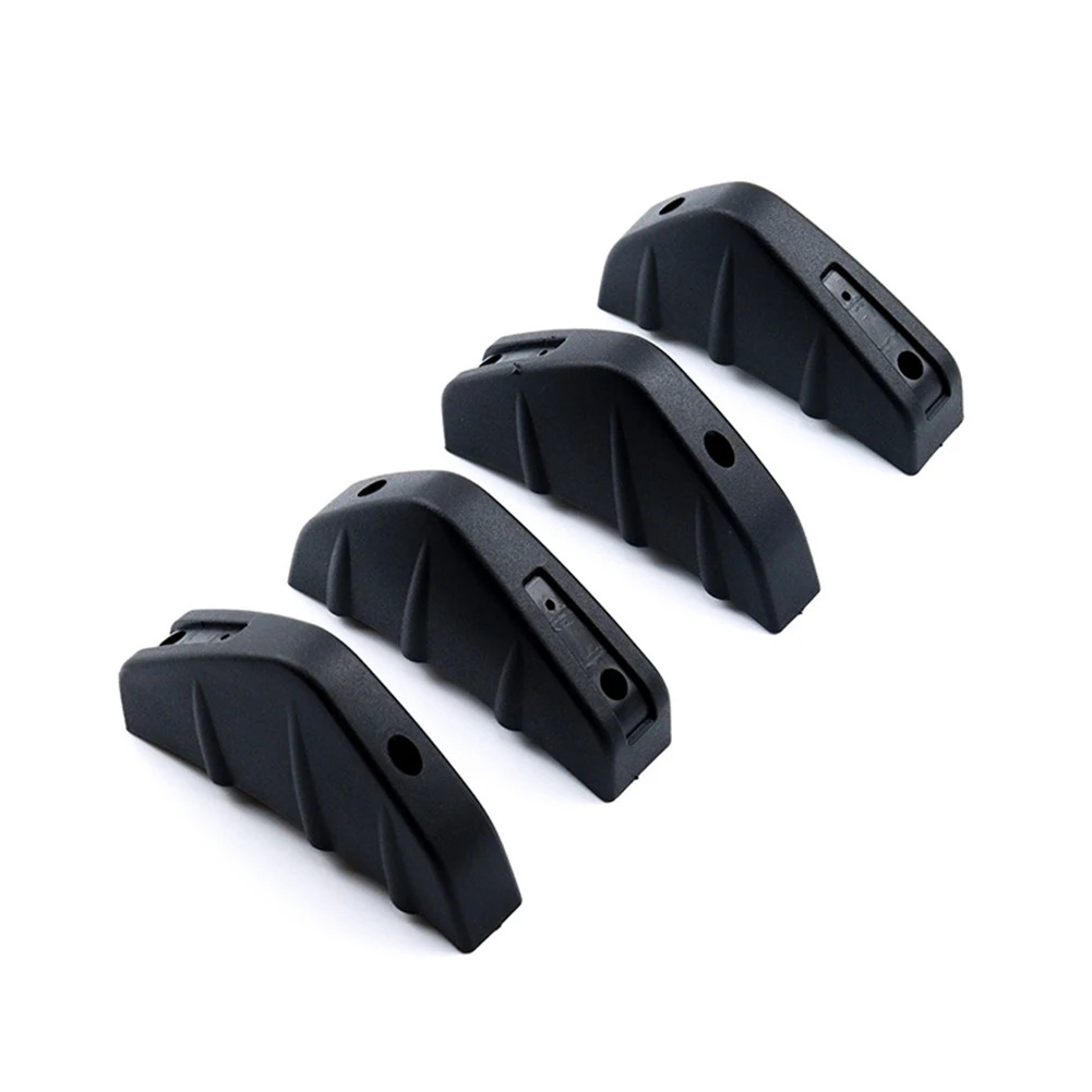 TEMU 4pcs Universal Triangle Rear Spoiler Carbon Fibre Texture Chassis Spoiler Abs Rear Lip Small Bumper Rear Spoiler Decoration