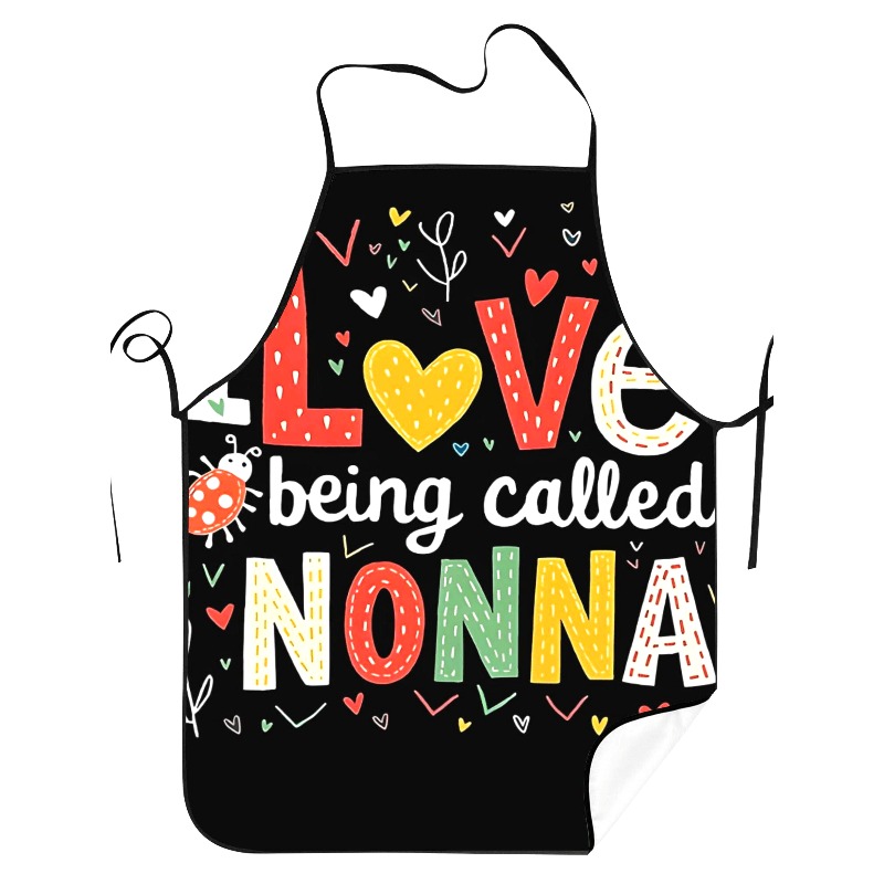 TEMU 1pc, Which I Like To Call , Is A Warm Granny-themed Apron For Men And Women, Cooking, Baking, Barbecuing, And