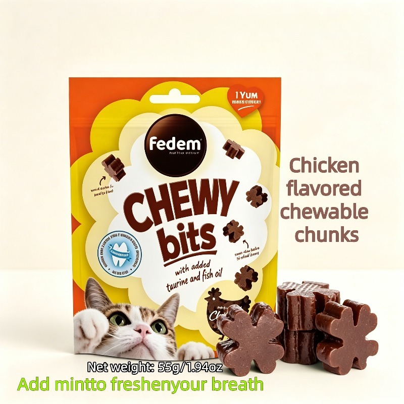   cat teeth cleaning massage chew block universal for cats and dogs nutritious formula fresh teeth cleaning   gift for     interactive rewards Product details 11