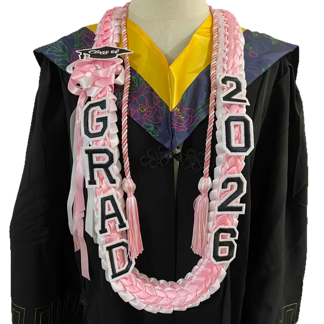 2026 graduation garland   with   cord ribbon garland 2026 graduation necklace diy decoration party supplies for high school and college graduation