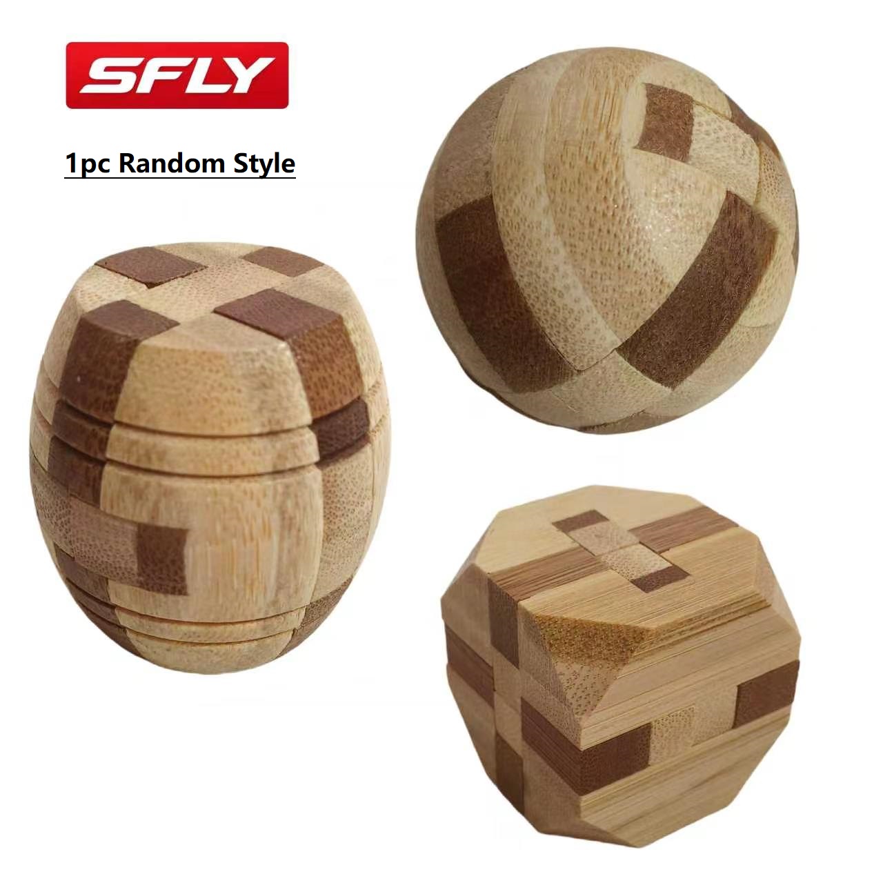 Lu Ban Lock Puzzle 3D Brain Teaser Toy