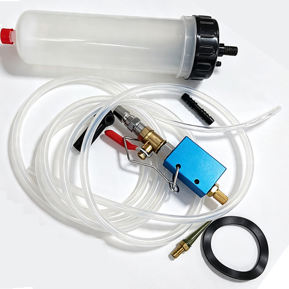TEMU Pneumatic Bleed & Fluid Extraction Replacement Kit (manual Service Tool Set With Hoses)automatic Bleeding And Fluid Exchange Tool, Compatible