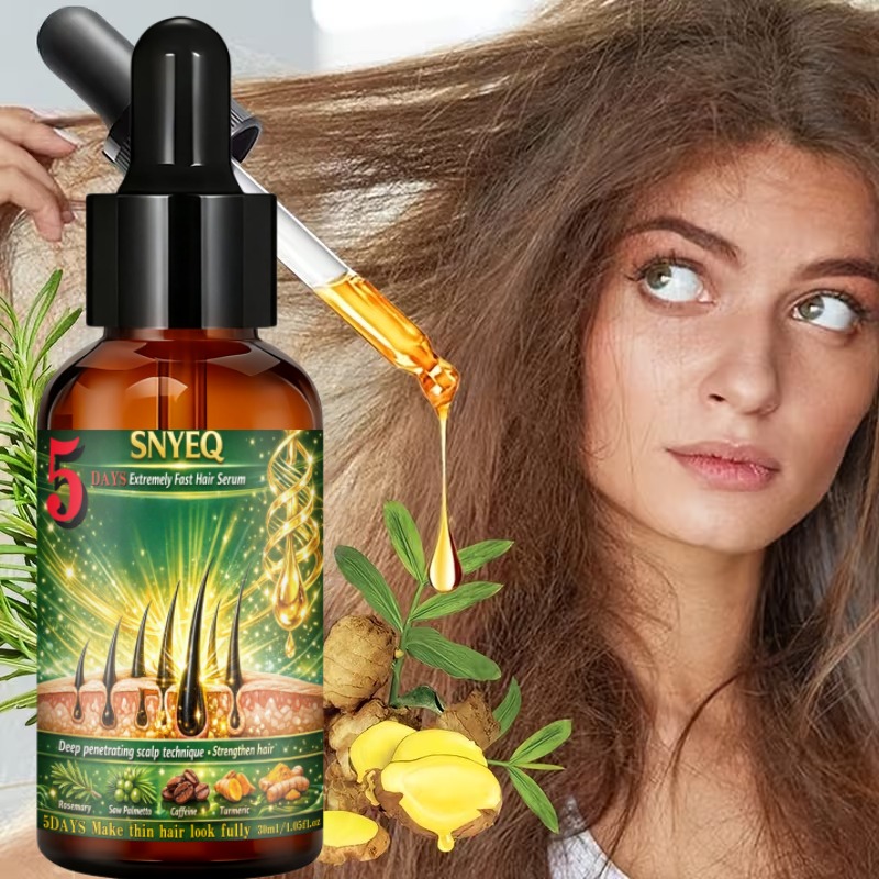 Fast Hair Serum, Natural Formula for Volume & Moisture