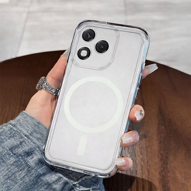TEMU Coque de téléphone - Compatibilité magnétique Tendance Antichoc Fine Transparente Ajustée Coques de téléphone adaptées pour Honor pour Honor 400