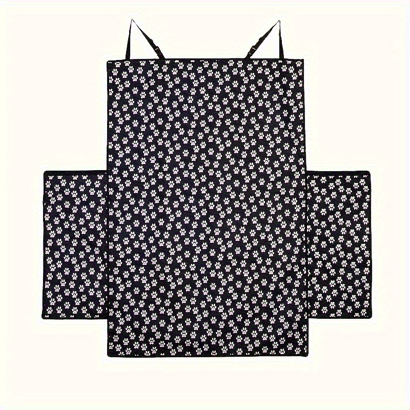 TEMU Waterproof Luxury Dog Car Seat Cover - Quilted, Scratch-proof, Full Protection For Suvs, Trucks & Cars - Non-slip, , , Includes Liner - Your