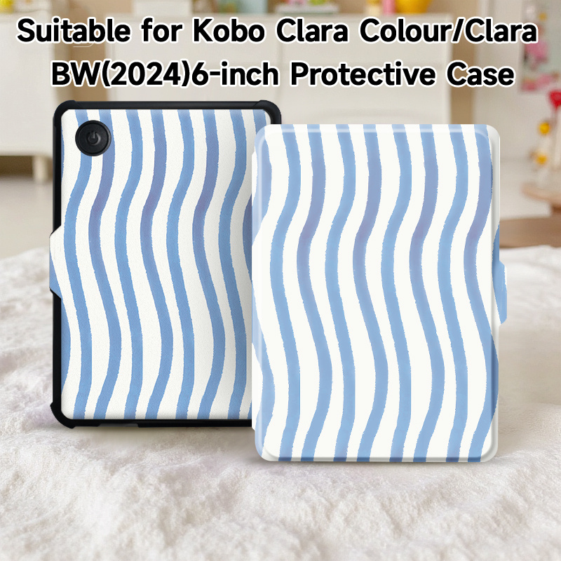 TEMU Capa Protetora para E-Reader Kindle 6 polegadas (10ª 2019 & 11ª 2022/2024), Libra Color 2024 7 polegadas, Kindle Paperwhite polegadas, Kindle