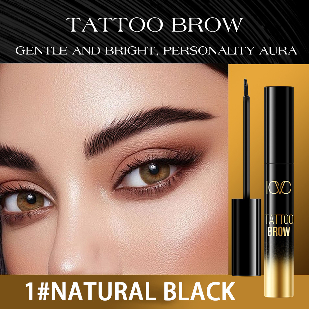 Long-lasting Waterproof Semi-permanent Eyebrow Gel - Sweatproof, -proof, Film- And - Suitable For Types