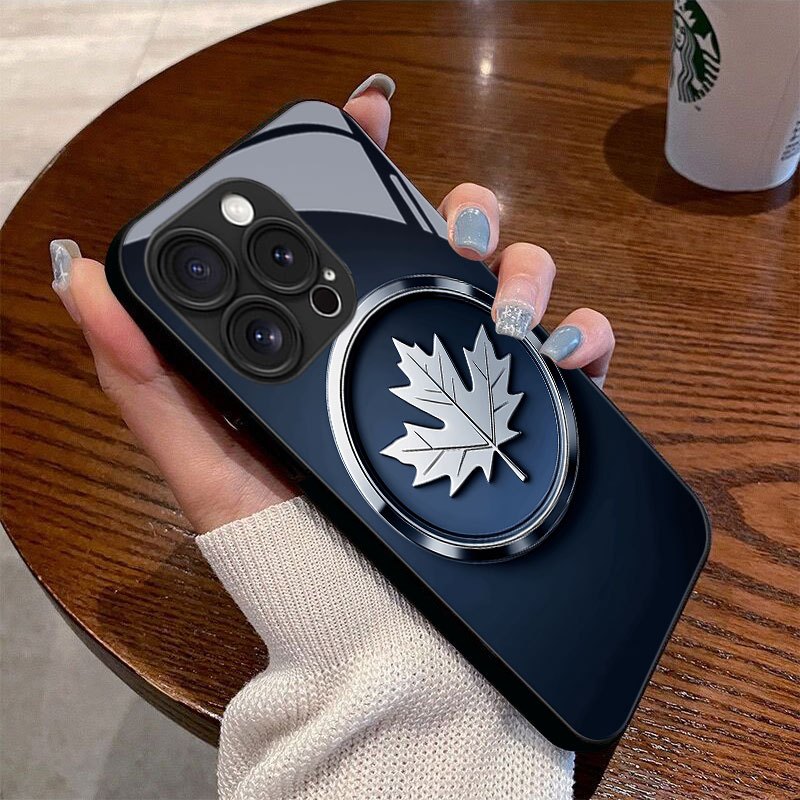 TEMU Phone Case - Leaf Pattern Phone Case For Iphone 16/16pro/16promax/16plus/15/15plus/15pro/15promax, 14/14plus/14pro/14promax, 13/13pro/13promax,