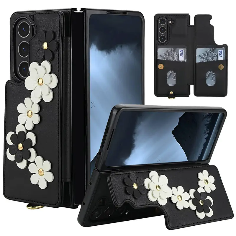 phone case fold 7 6 5 4 case wallet card holder - Temu phone case fold 7 6 5 4 case wallet card holder - Temu