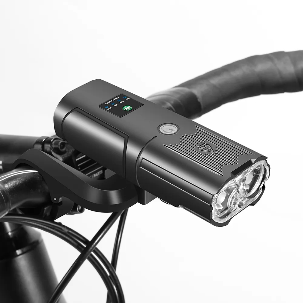 NEWBOLER Smart Sensor Bike Light, 10000mAh Bicycle Front Light with 2000 Lumens USB Rechargeable MTB Road Bike Night Riding High Brightness Device