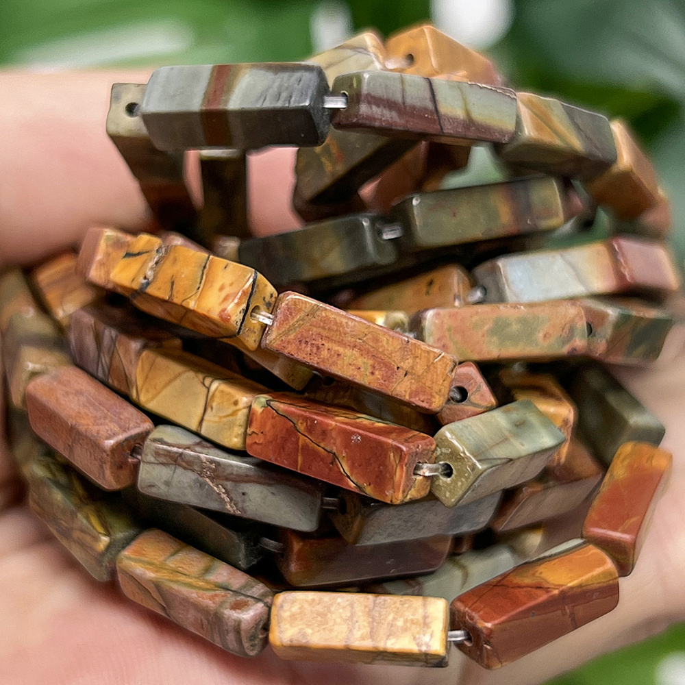 Picasso Jasper Beads for DIY Necklace and Earring Making