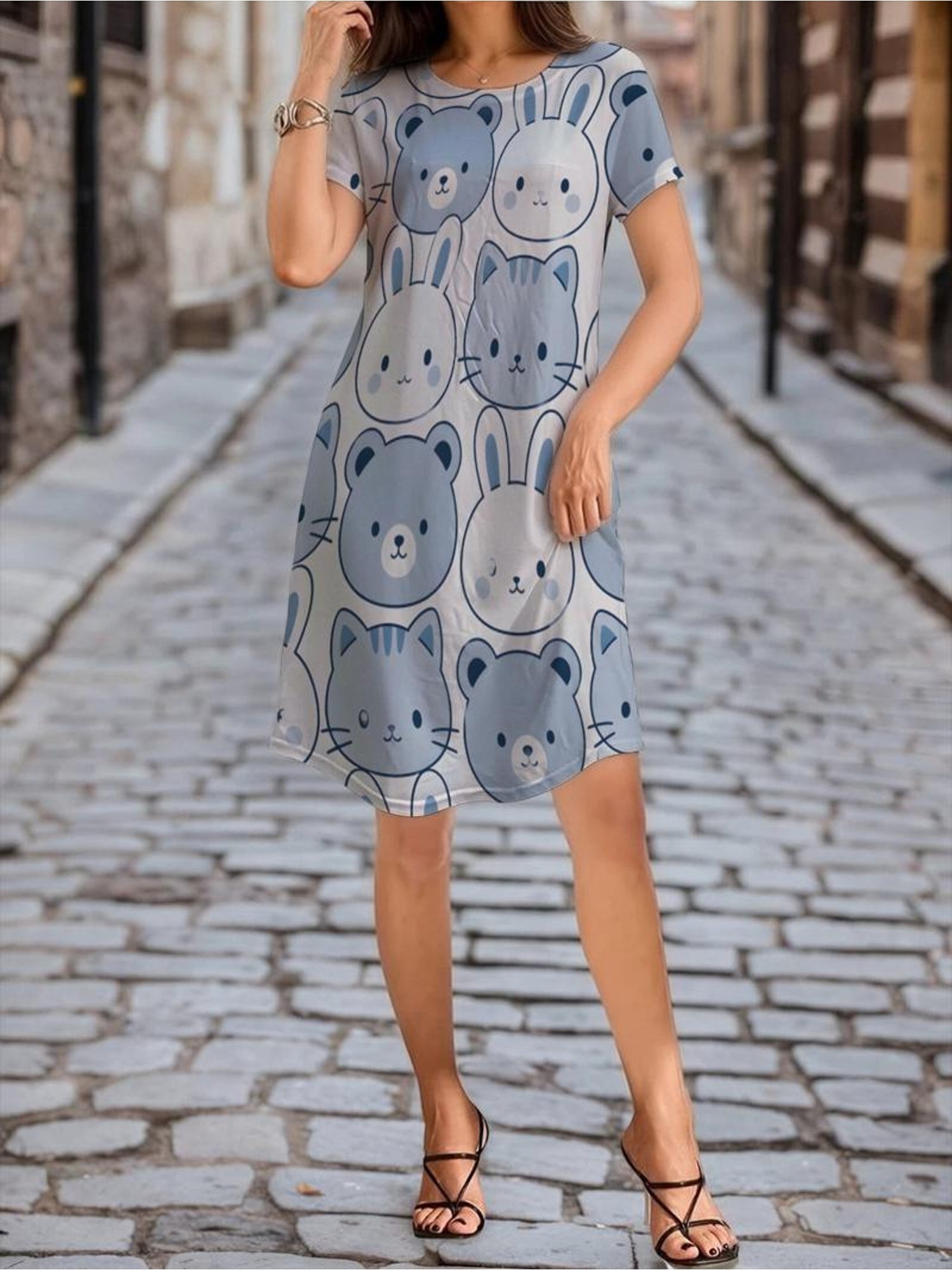 rabbit dress sold on Temu United States