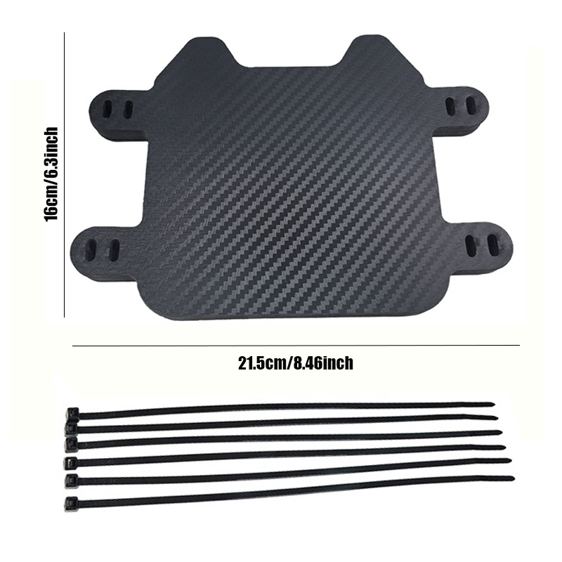 TEMU 1 Set Bike Motorcycle Front License Number Plate Registration Plate For Sur-ron Light X & Bee S Universal