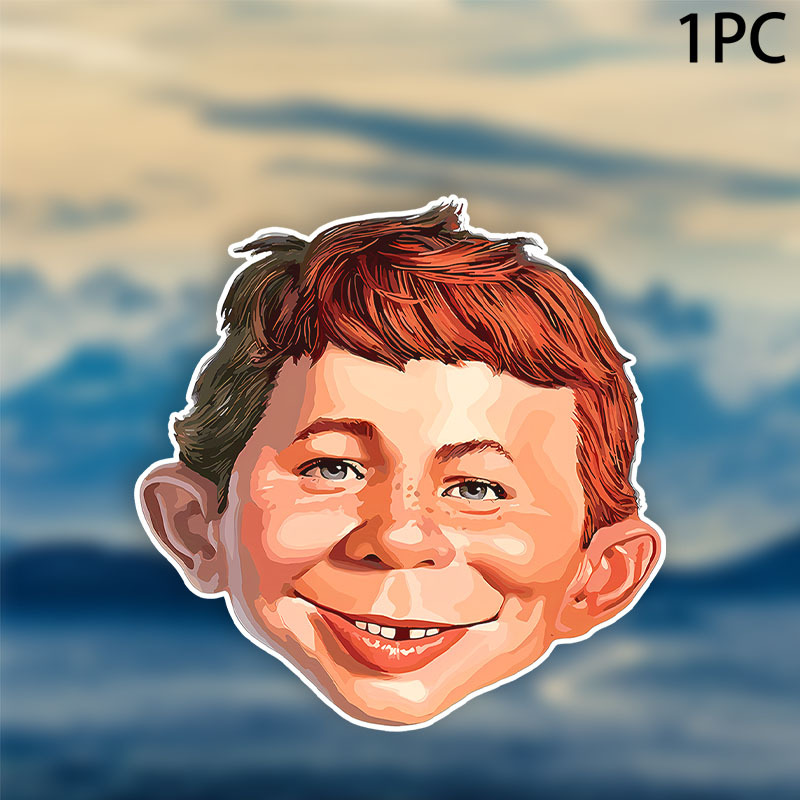 TEMU Alleng E. Funny Car Sticker Decal - Style Premium Vinyl Multi-surface Decal For Cars, Trucks, Laptops, Motorcycles, Suvs, Boats, Skateboards & More, Cute Car Stuff