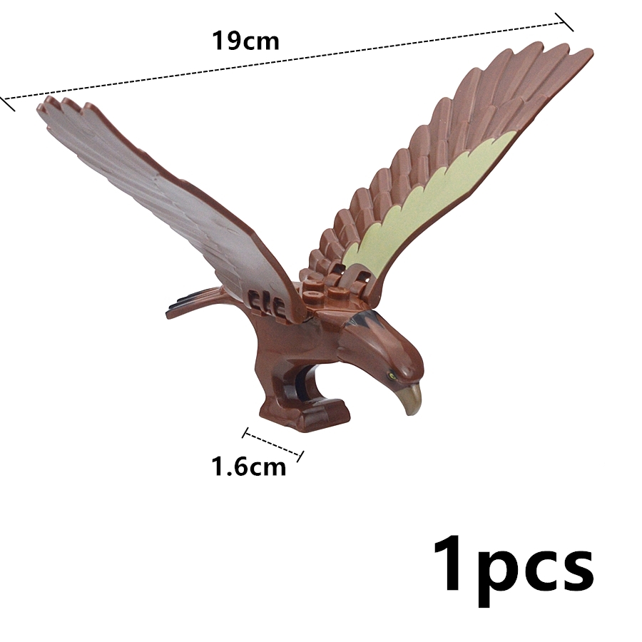 Image of Dly Animal Eagle Golden Eagle Enormous Eagle Flying Animal Small Particle Building Blocks Building Block Additions Building Block Parts Compatible 11435 10237 79007