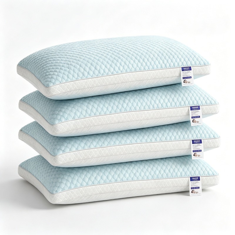 4pcs Bean Pillow, Ultra Fluffy Soft Fabric, Ergonomic , Breathable Cloth, Ideal For Indoor Home Daily Relaxation