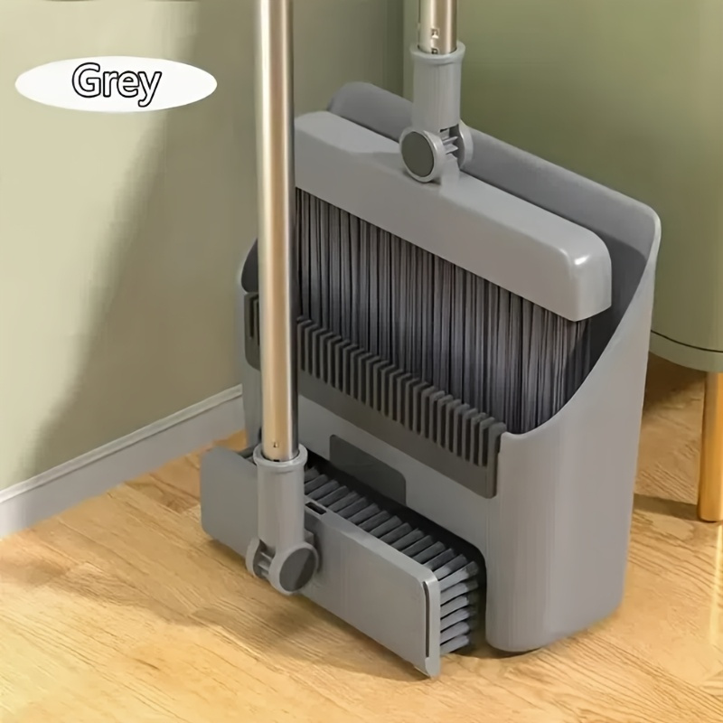3 in 1 90 off layer broom and broom set   bristle broom multi surface cleaning kit suitable for living room bedroom bathroom carpet hard floors durable plastic home and   use Product details 0