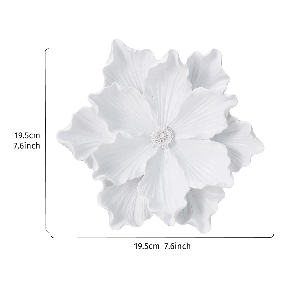 TEMU Wall Sculptures 1pc, European Style 3d For Lotus Design Decorative Wall Hanging, Resin Material With Golden And Silvery Foil Finish, Wall Art