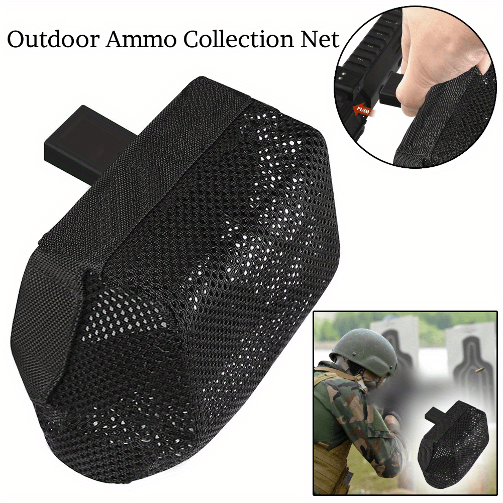 1pc/2pcs shell bag bullet collection net pocket brass shell - Main Image