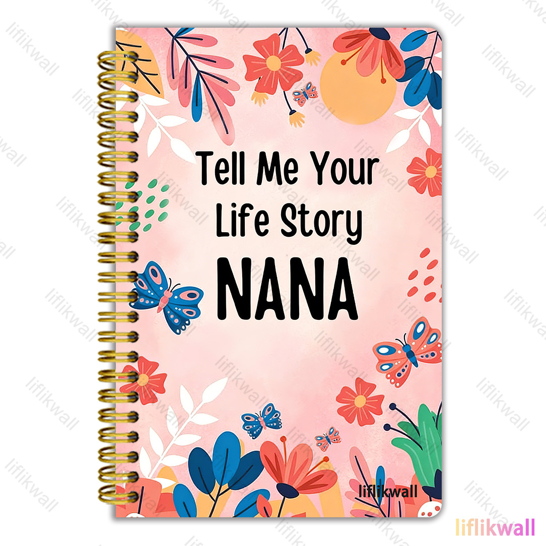 TEMU 1pc Pink Floral & Cover, 8.3x5.5in. It Invites To Her , With 108 Pages To Capture Her And Warm Love