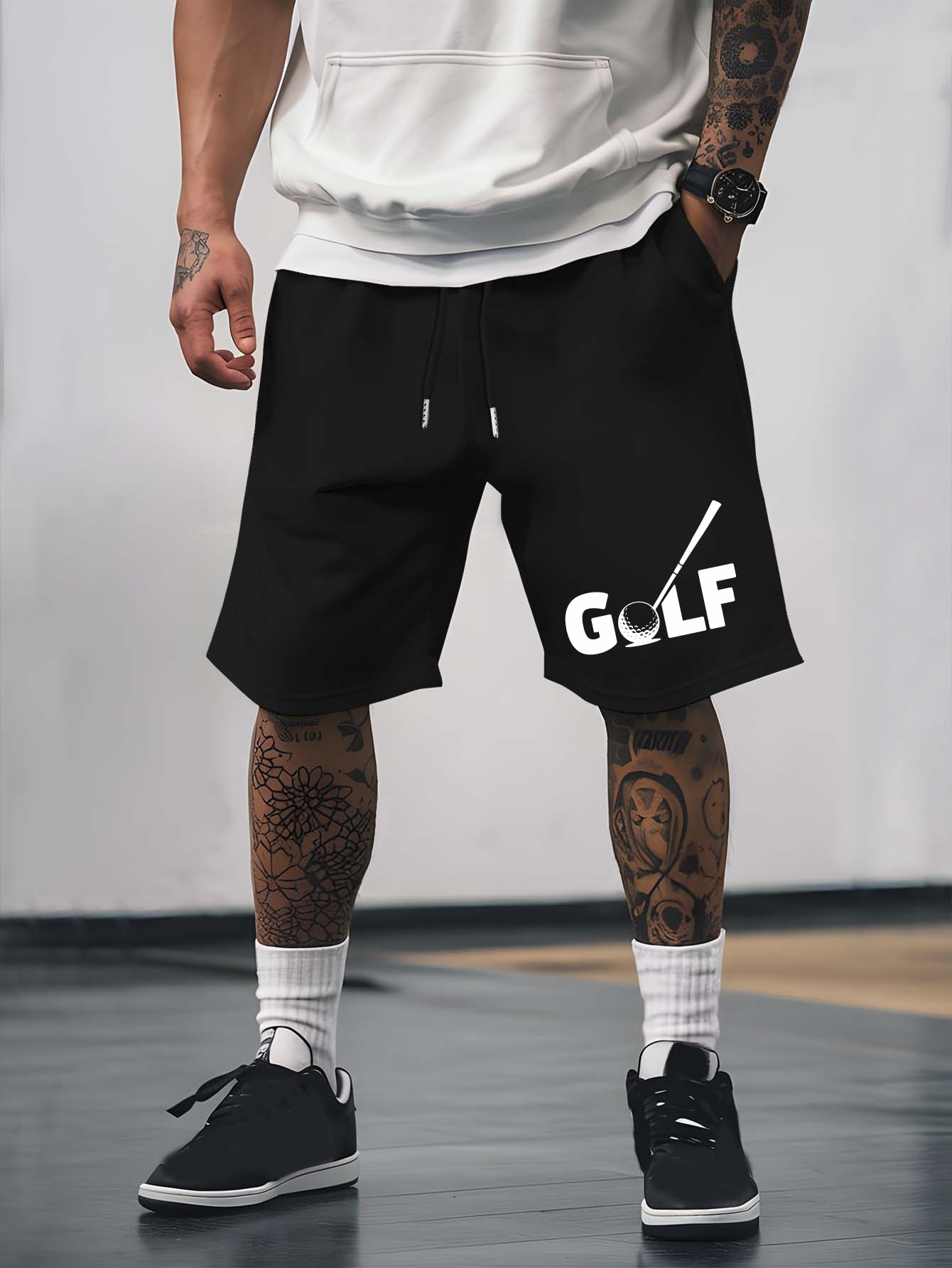 pantalones cortos golf casuales talla hombre ropa - Temu Mexico, image size:800x1066